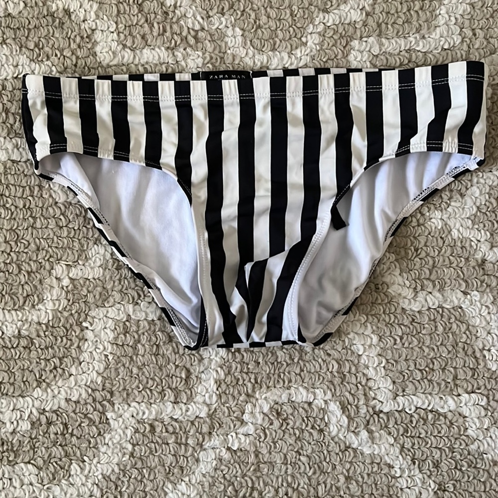 Zara Stripped Speedo